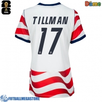 Fotballdrakt Dame Forente stater Malik Tillman #17 Hjemmedrakt VM 2026 Kortermet